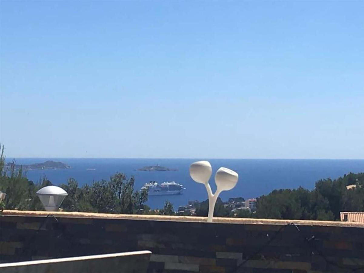 Vuemer Bandol - Grande Terrasse De 45M2 Vue Mer Piscine Parking Ngoại thất bức ảnh